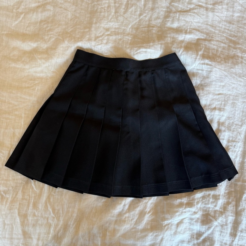 Los Angeles Apparel Black Tennis Skirt